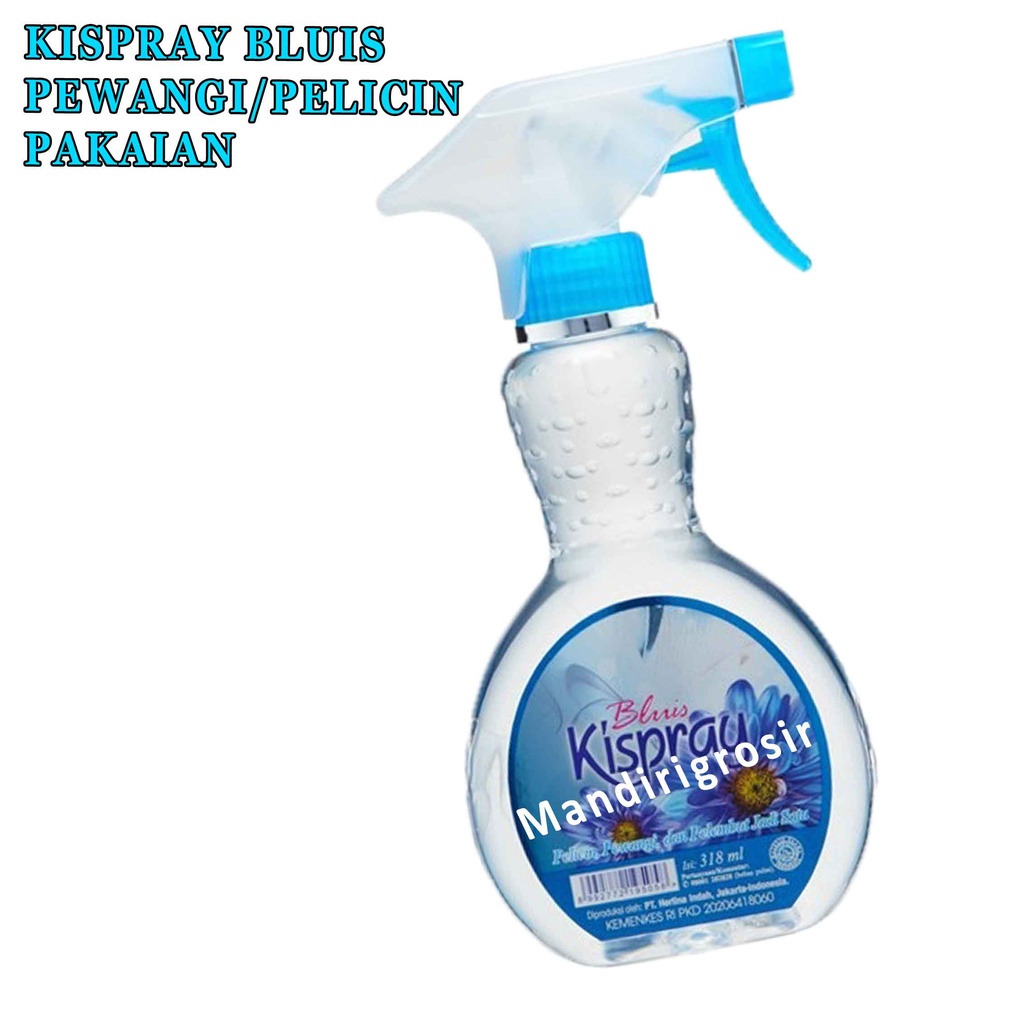 Bluis Kispray* Kispray Botol* Pelicin Pewangi Pakaian* 318ml