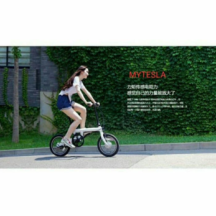 Sepeda Listrik Lipat Xiaomi Qicycle Ef1 - Hitam