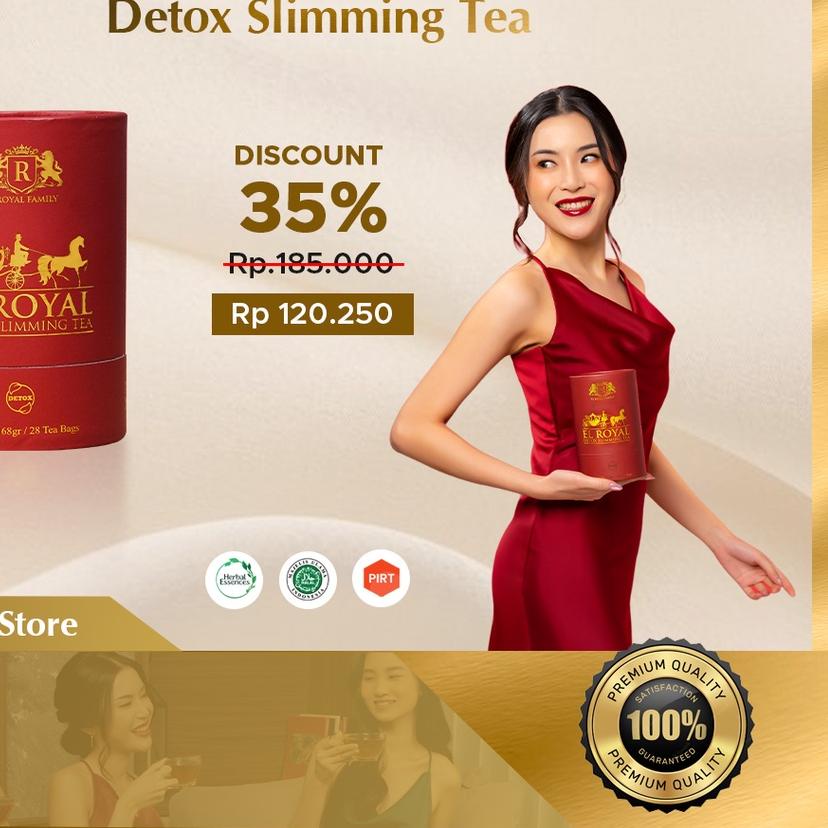 

☄ El Royal Slimming Tea - Teh 1 Pcs ♟