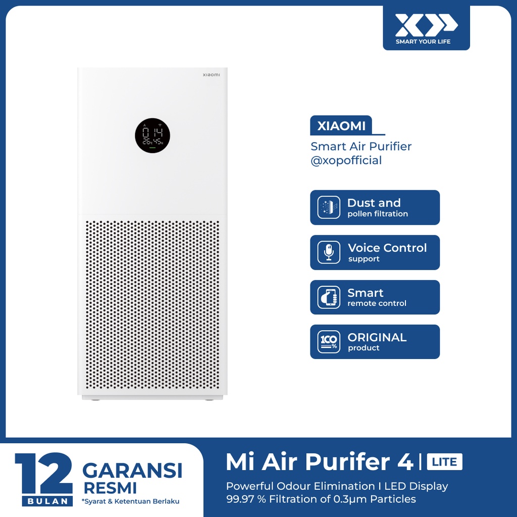 Mi Smart Air Purifier 4 Lite Smart Air Purifier Original