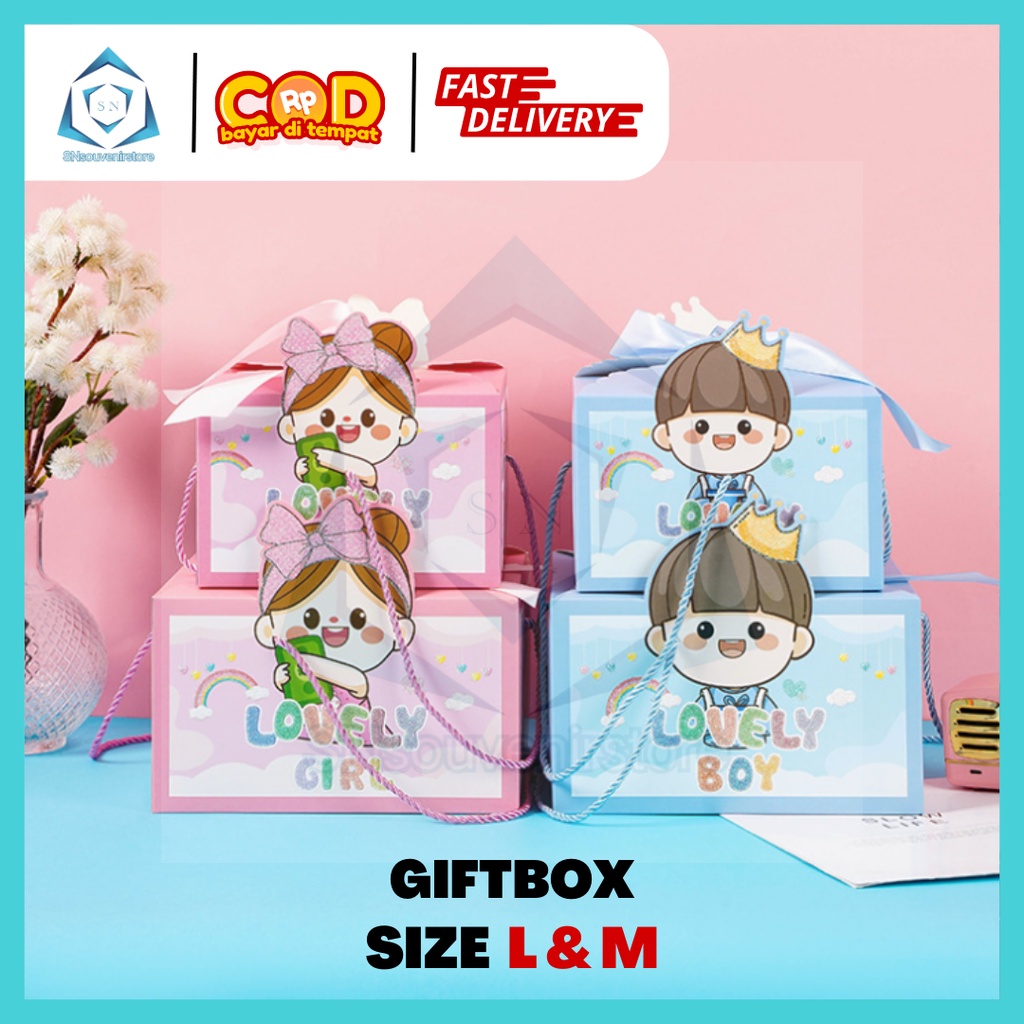 

GIFT BOX HAPPY BIRTHDAY / KOTAK HADIAH ULANG TAHUN / KOTAK SOUVENIR / BOX HAMPERS / GIFT BOX GIRL / GIFT BOX BOY / GIFT BOX LUCU / PAPERBAG SOUVENIR ULTAH