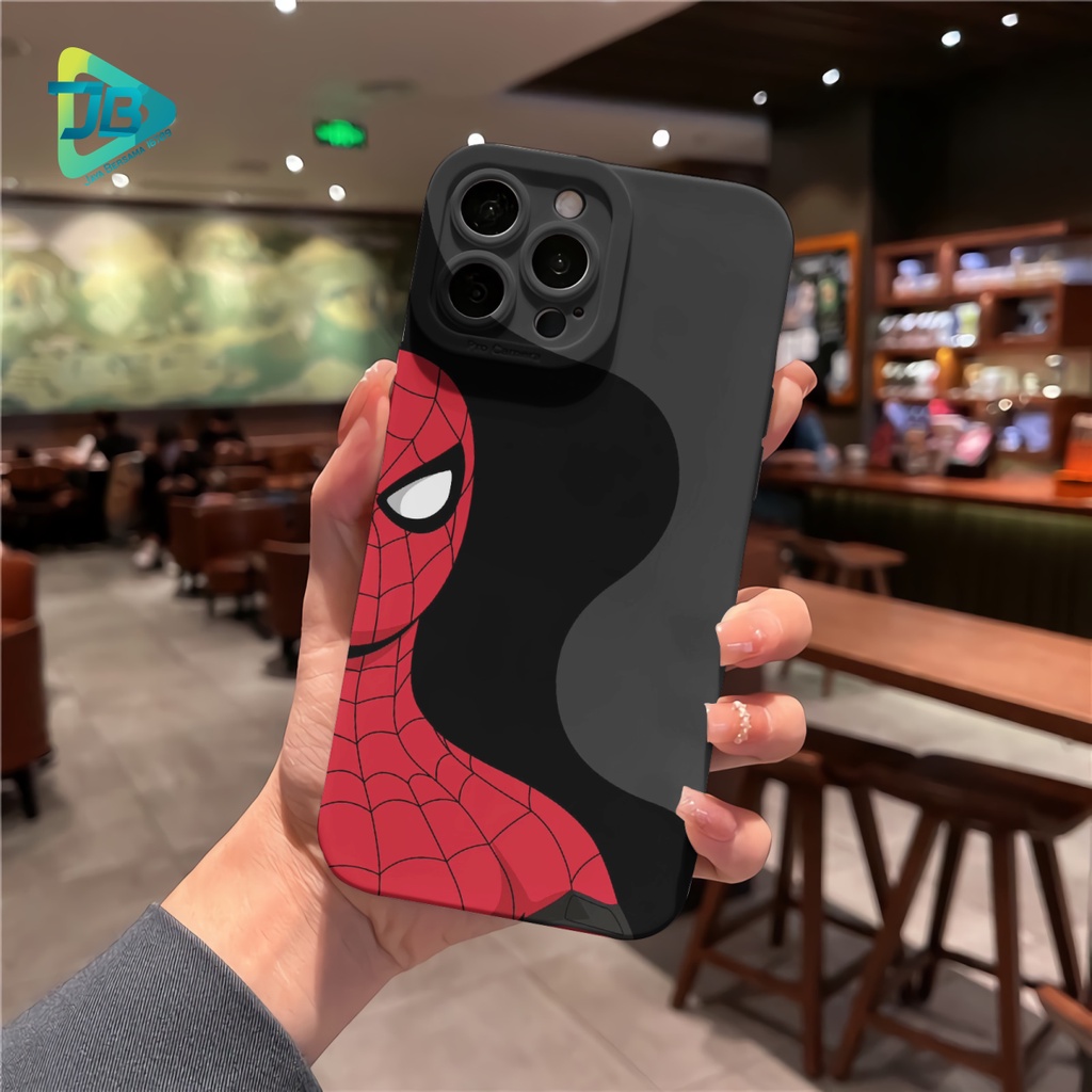 CUSTOM CASE SOFTCASE SILIKON PROCAMERA SPIDERMAN CUSTOM OPPO A3S A1K A5S A7 A37 NEO 9 A15 A15S A16 F1S A59 A96 A52 A92 A31 A8 A33 A53 A9 A5 2020 JB7833