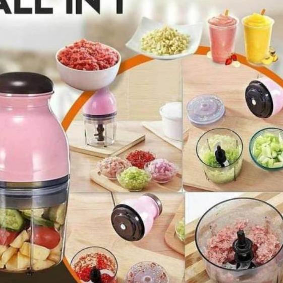 ➶ Chopper Belender Blender Kapsul  Serbaguna Mini MPASI Bayi / Hand Blender Coper Bumbu Daging ♫