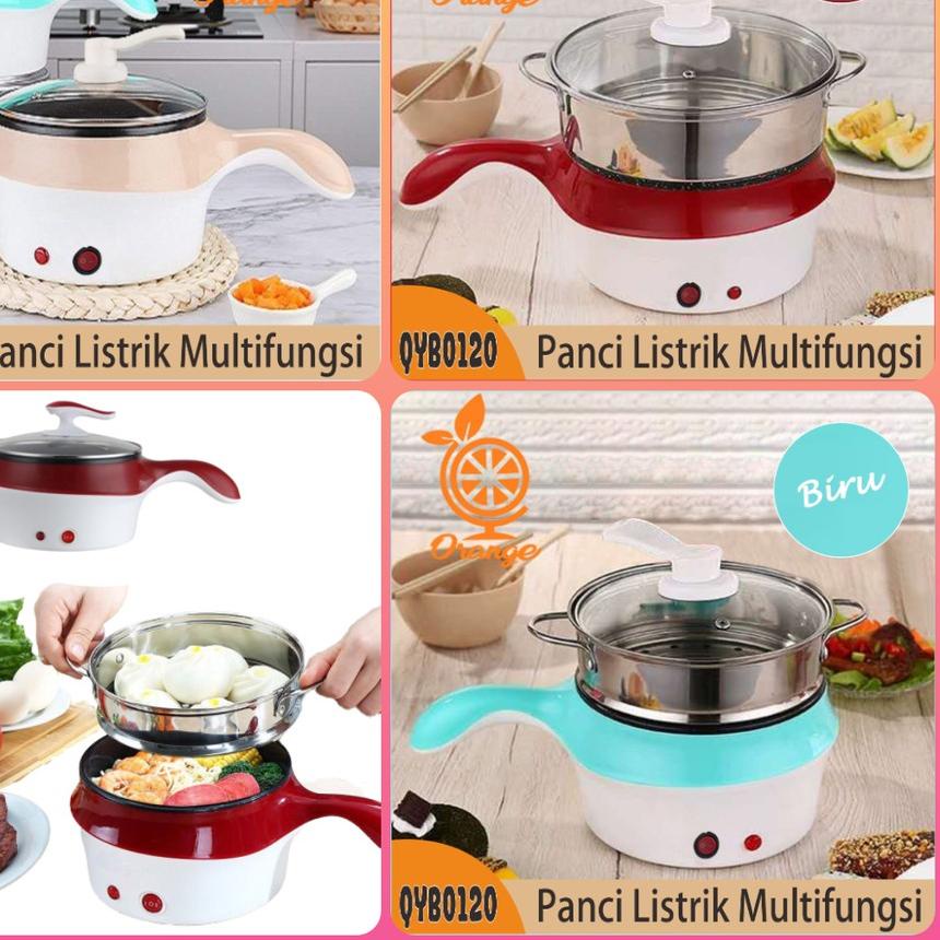 ☟ Panci Elektrik Multifungsi Penggorengan kukusan penanak Nasi Ω