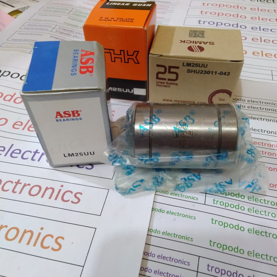 Linear bearing LM25UU merk ASB