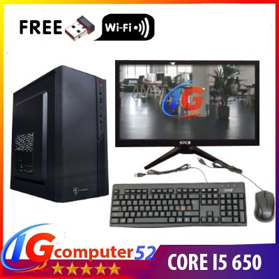 PC LENGKAP I5 RAM 8GB HDD 500GB