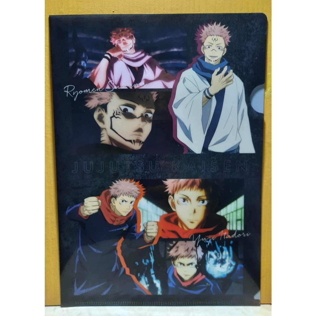 Jujutsu Kaisen - Clear file A4 Sukuna Itadori Yuuji