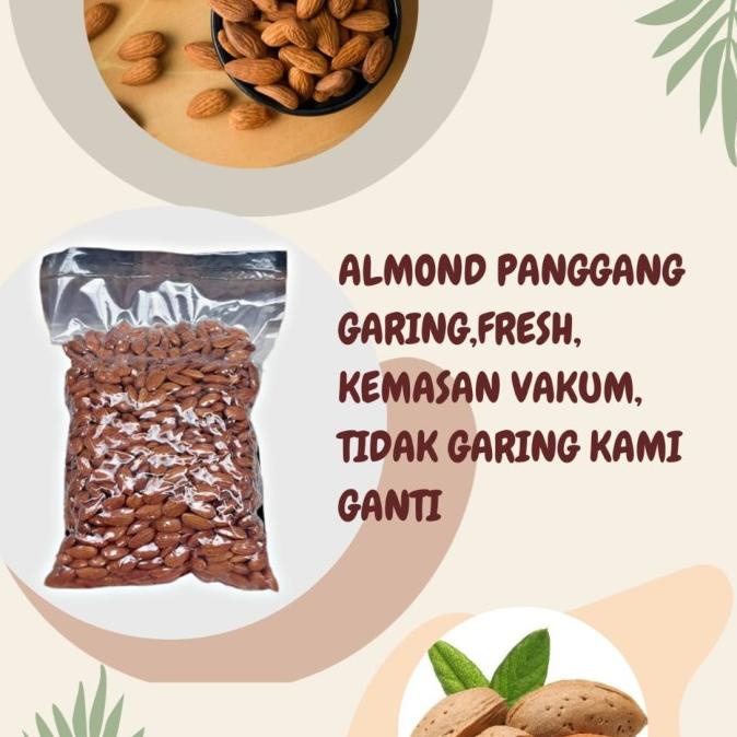 

KACANG ALMOND KUPAS PANGGANG