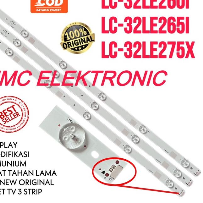 ☜ BACKLIGHT TV LED SHA32 INC LC32LE260I LC32LE265I LC32LE375X LC-32LE260i 32LE265i 32LE375i LC32LE26
