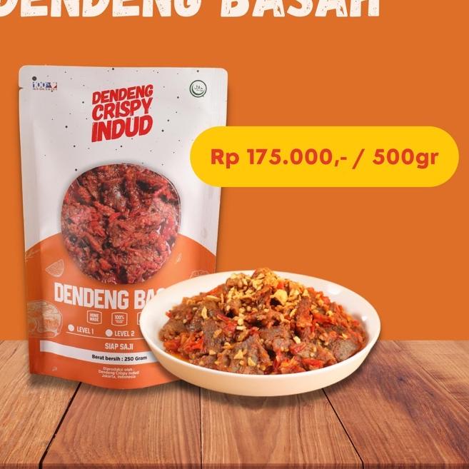 

♙ Dendeng Sapi Moisty / Basah Balado Indud 500 Gram ✪