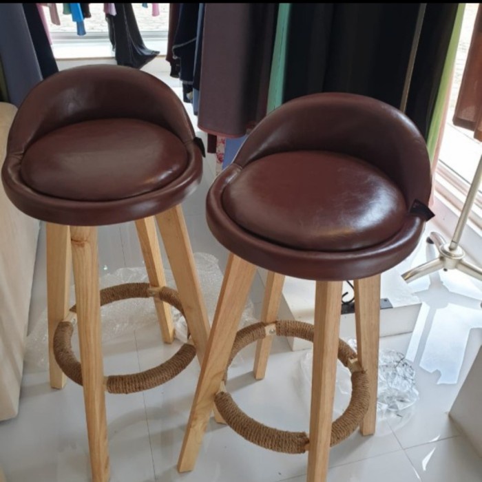 LJ1 kursi cafe kursi bar kursi minibar kayu