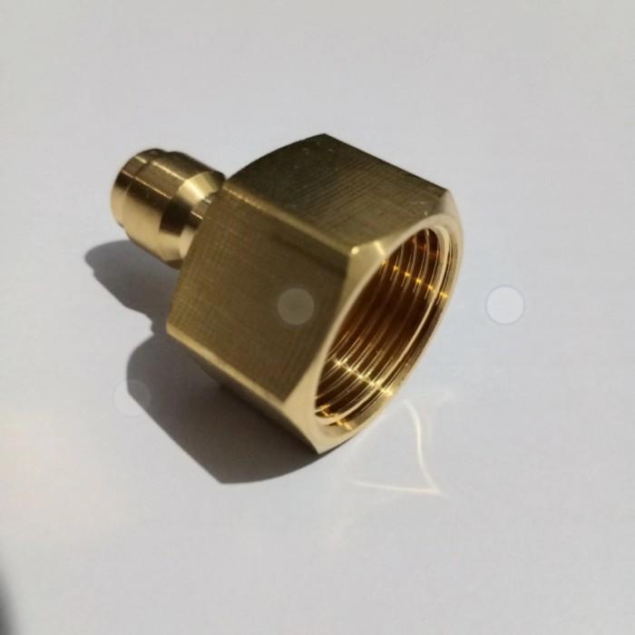 Connector nepel M 22 - 3/8" sambungan Female quick release