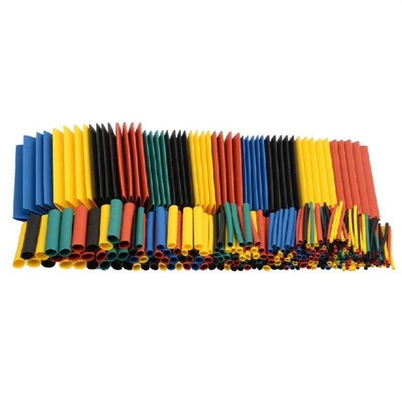 Pelapis Kabel Insulasi Heat Shrink Tube 328 PCS Pelindung Kabel Pencegah Gangguan Sinyal Korsleting Listrik