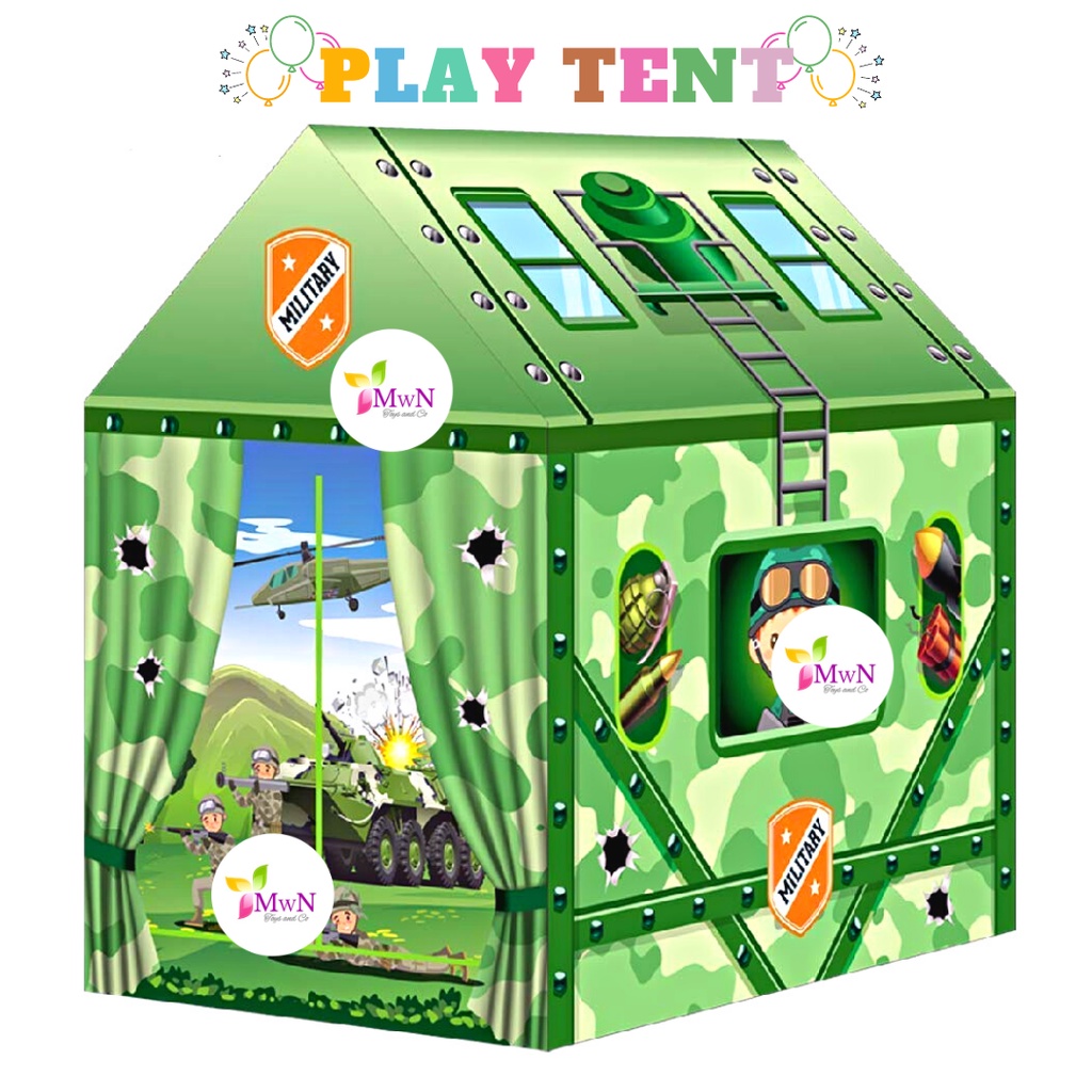 MWN Mainan Anak Tenda Play Tent Indoor Outdoor Kode 995 5 Jenis Varian