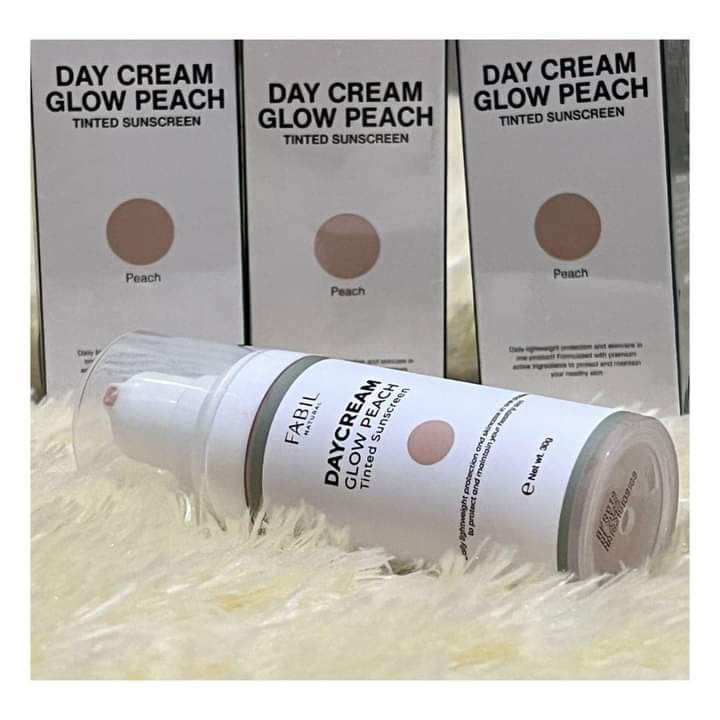 Fabil glow peach kemasan jumbo - limited stok - skincare natural
