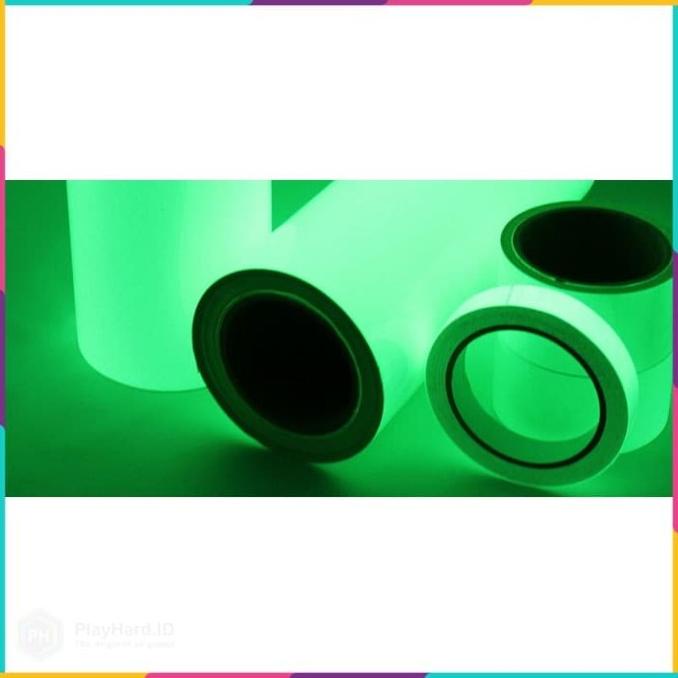 

Lakban Glow In The Dark Luminous Adhesive Tape 1.5 cm x 10 m SALE
