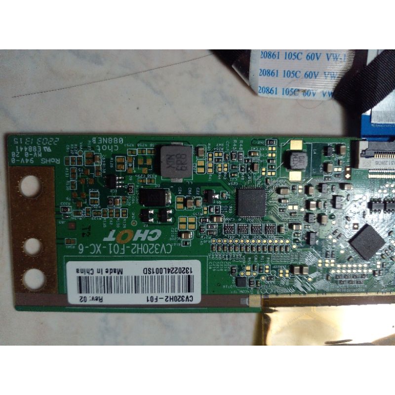 tcon logic panel lcd chot cv320h2-f01