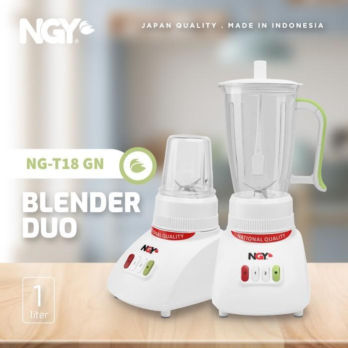 NGY Blender Duo 2in1 / Buah dan Bumbu | NGY-T18GN