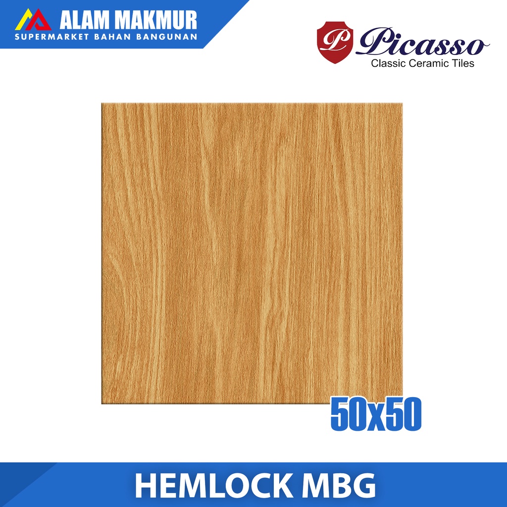 Keramik lantai 50x50 picasso Hemlock mbg