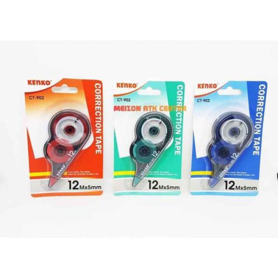 

TIPE X Kenko CT 902 - Correction Tape - Tipe X Kertas 12M x 5 mm