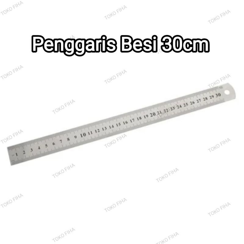 

Penggaris Besi Stainless 30cm