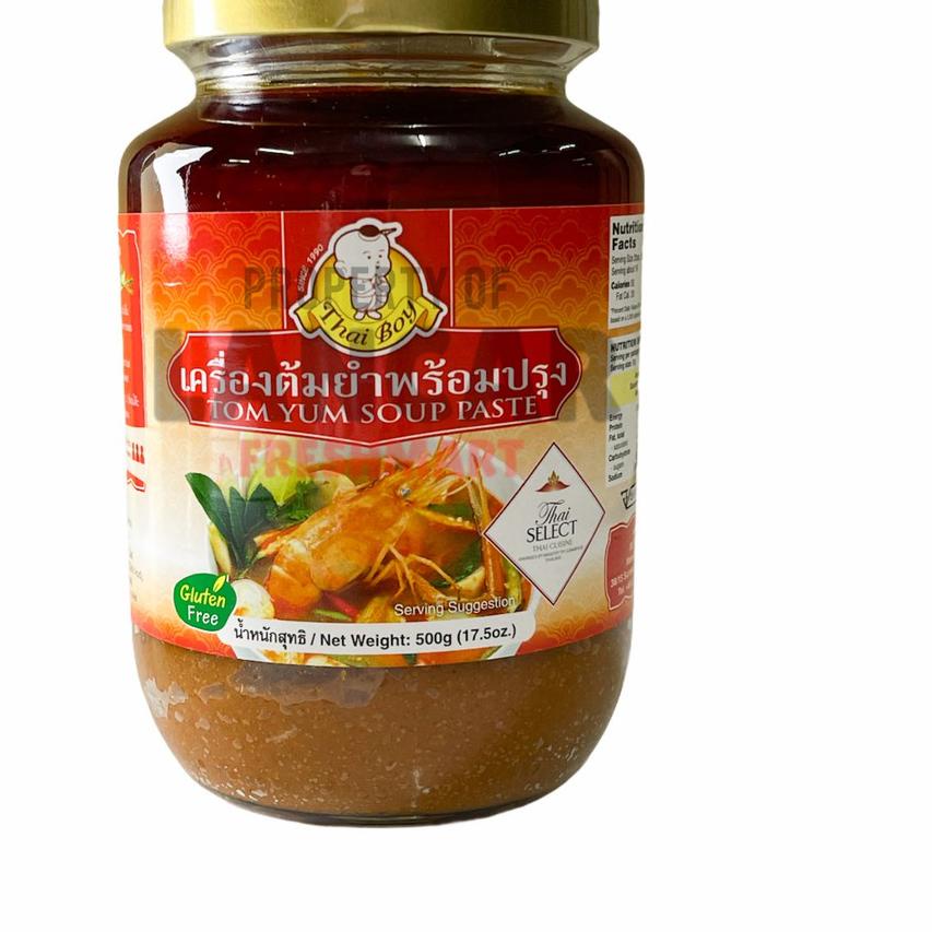 

♞ THAIBOY TOM YUM SOUP PASTE 500GR / THAIBOY TOMYUM SOUP PASTE 500GR ♥