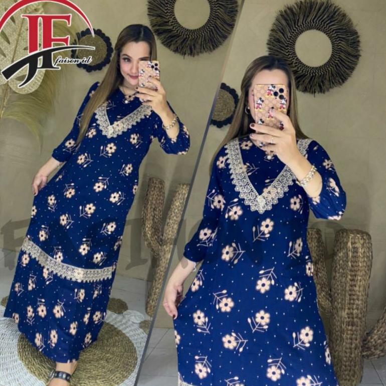 MURAH BANGET DASTER ARAB | DASTER RENDA | DASTER RENDA LENGAN PANJANG| DRESS ARAB MOTIF "ZEERA CIBI-