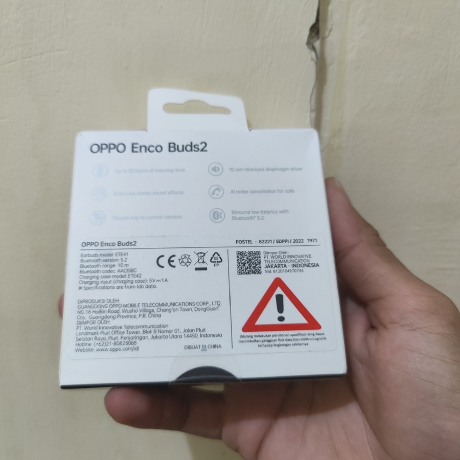 Oppo Enco Buds 2 Original New Garansi Resmi
