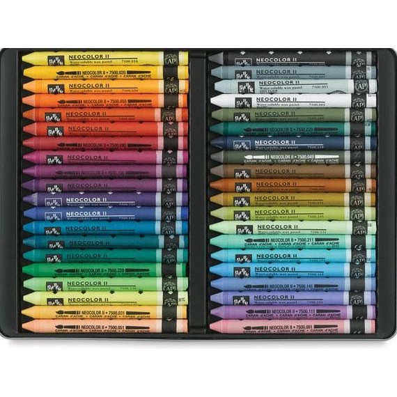 

ATK56CR 40 warna Neo 2 Carandache Caran d'ache Karandas Crayon 40color