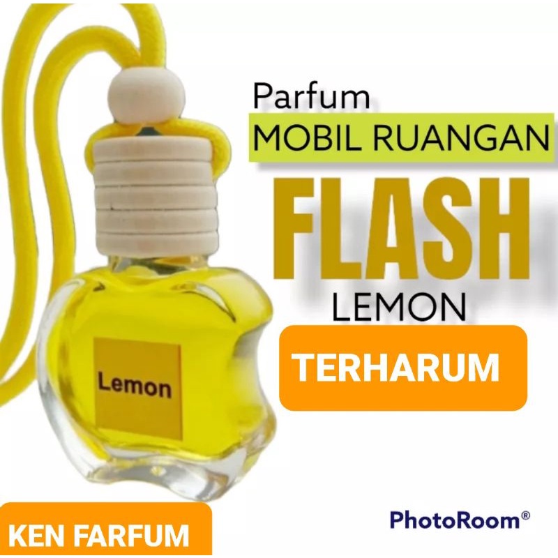 Parfum Gantung Ruangan Mobil Wangi Aroma Alami Tahan Lama Botol Kaca Kemasan 10 Ml