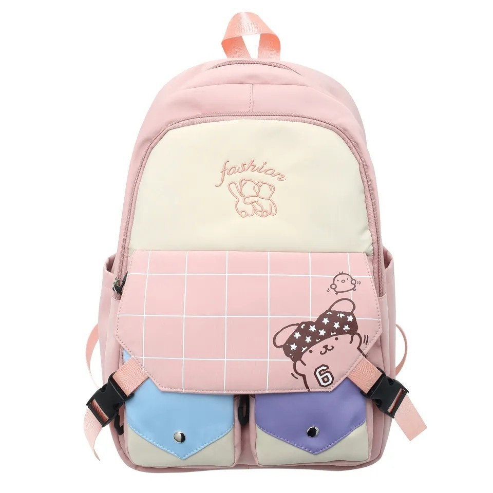 [COD] Tas Ransel Wanita Anak Remaja Fashion Modern Korean Style / Tas Ransel Sekolah SD SMP SMA / Tas Punggung Wanita Kekinian Terbaru 2023 / Tas Sekolah Anak Perempuan Murah / Tas Ransel Anak Motif Karakter / Tas Sekolah Wanita Fashion Style