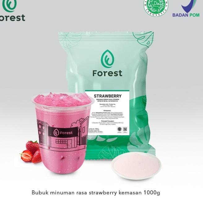 

Terbaru Bubuk Minuman STRAWBERRY Powder - Forest Bubble Drink