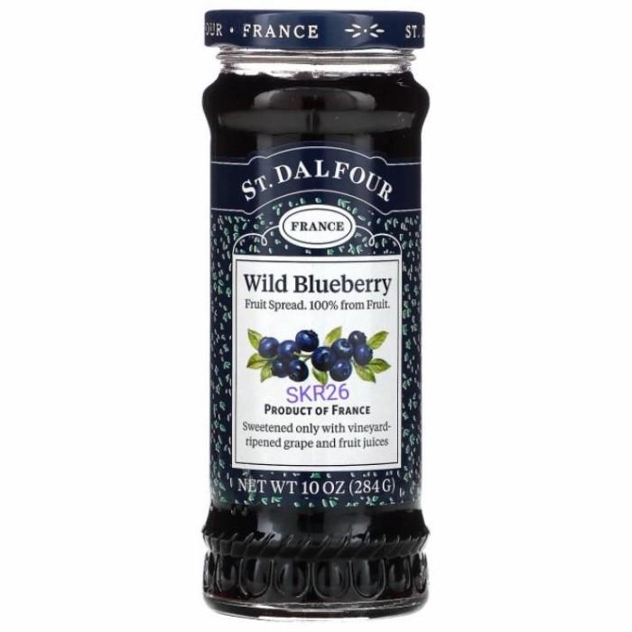 

ST DALFOUR FRUIT SPREAD - WILD BLUEBERRY 284 G