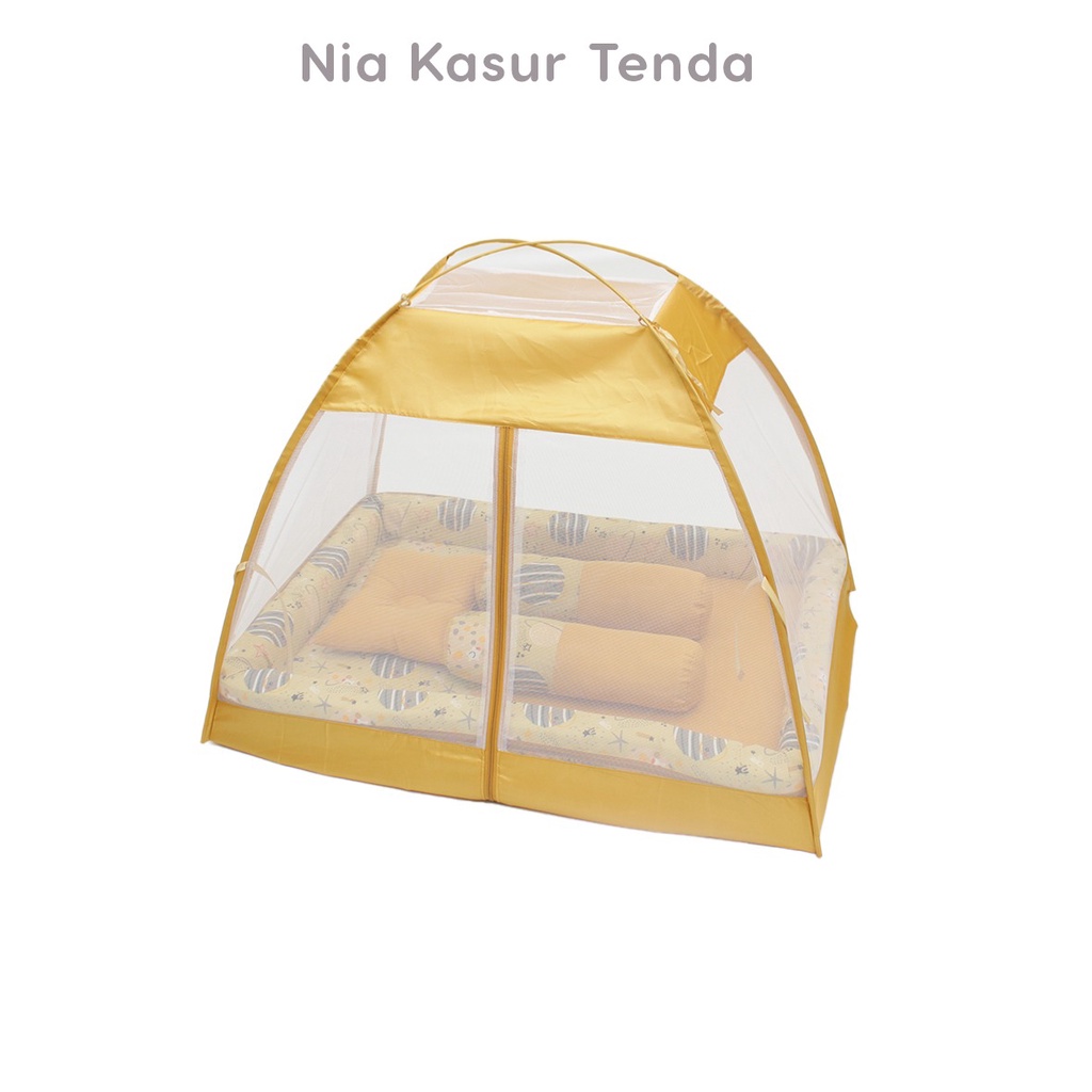 Nia Kasur Bayi Kolam Tenda Kasur Kelambu Tenda Earth Series Nyaman