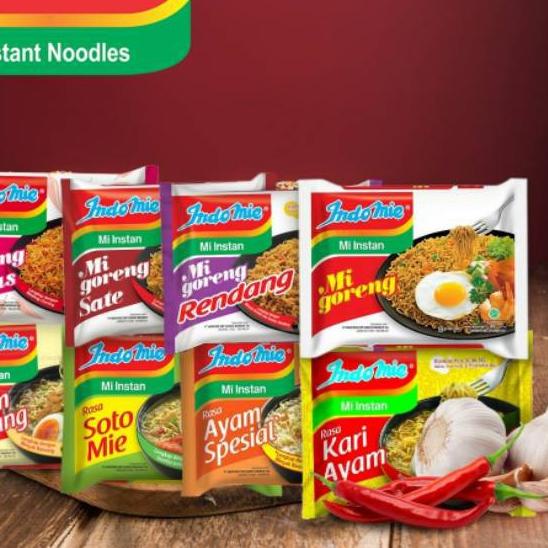 

✹ PROMO Mie Indomie Goreng Dan Kuah ALL VARIAN Isi 40 Pcs Per Dus ✩