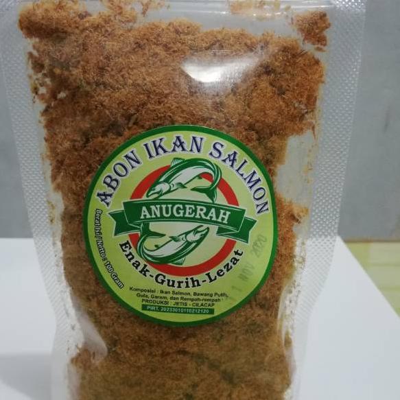 

TERMURAH PROMO ABON SALMON ORIGINAL, SEGAR, TANPA PENGAWET dan MSG 100 Gram