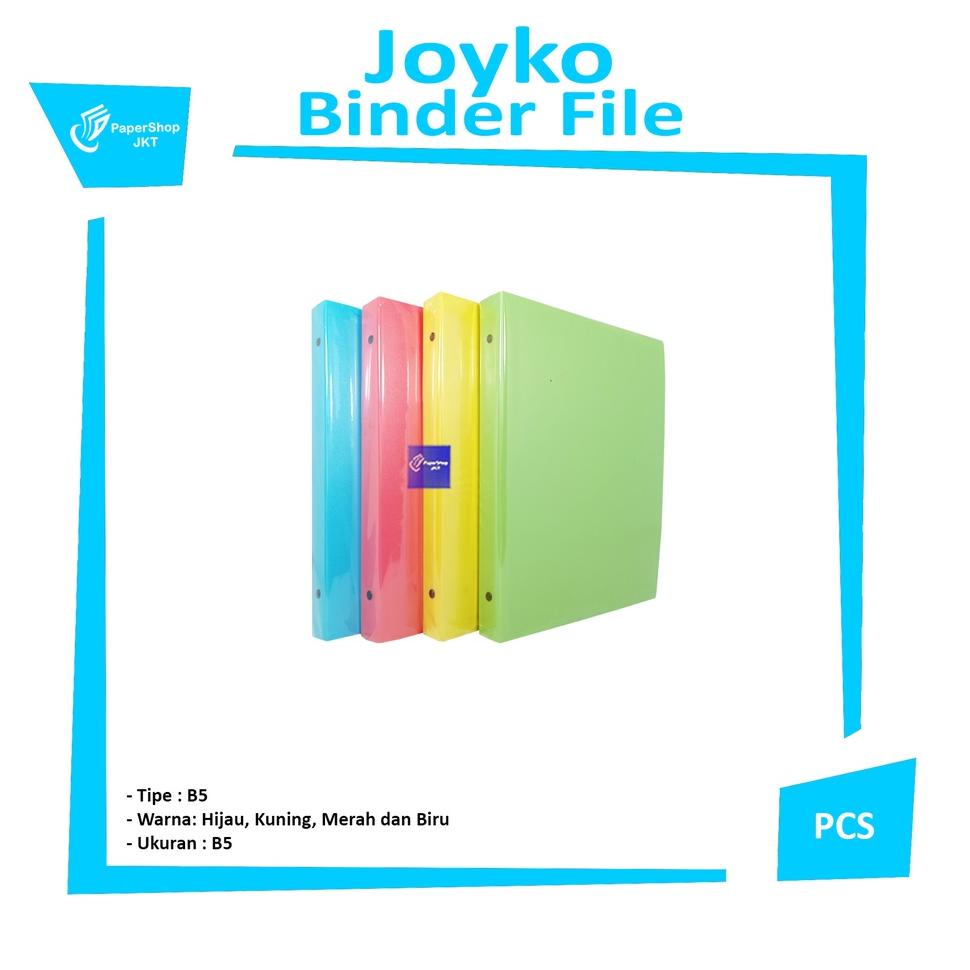 

12.12 SALE JOYKO - binder file note b5 free divider grosir