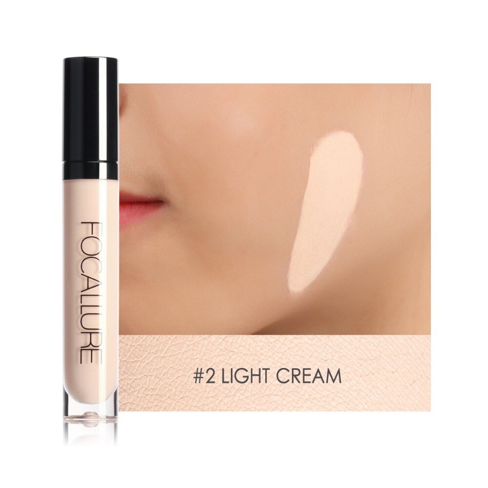 NIK - FOCALLURE Full Coverage Concealer | Full Coverage Concealer Liquid concealer | BPOM FA52 BPOM ORIGINAL