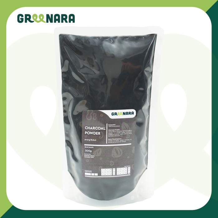 

BEST SELLER Activated Charcoal Powder 500gr Food Grade / Bubuk Arang Aktif
