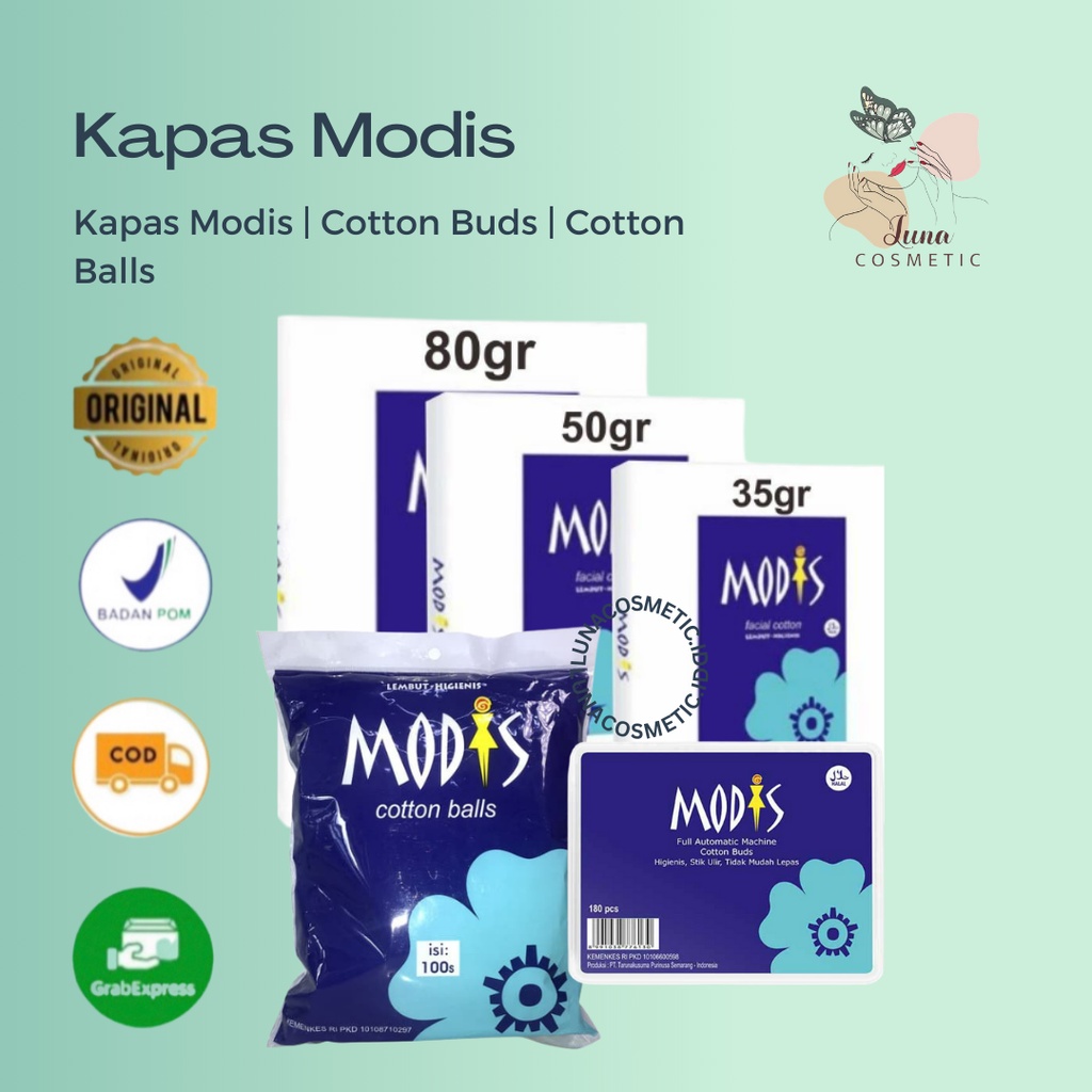 Kapas Modis Series | Kapas 35gr 50gr 80gr