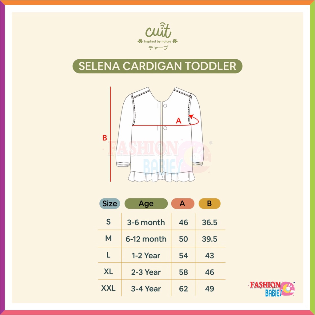 CUIT - SELENA CARDIGAN | CARDIGAN ANAK PEREMPUAN EARTH COLOUR ❤ Fashionbabies ❤