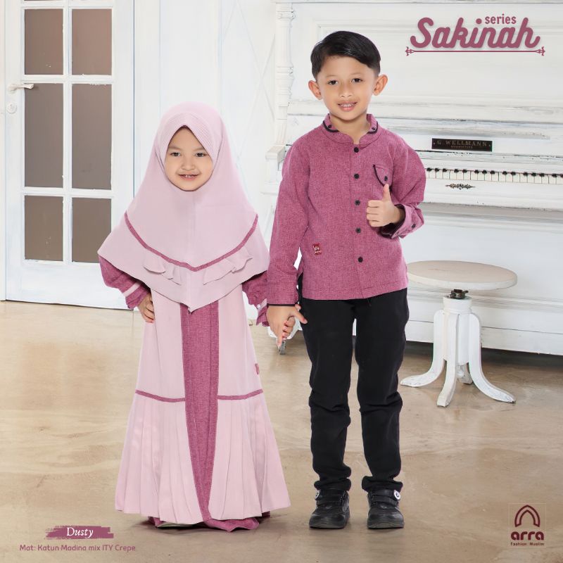 Gamis Sarimbit Keluarga Ayah Ibu Anak Series Sakinah Warna Dusty Original Premium Arra Sarimbit Couple 2023 Terbaru Busana Muslim Kapel Kondangan Baju Couple Keluarga Muslim Sarimbit Lebaran Baju Kondangan Wanita Kekinian Jumbo