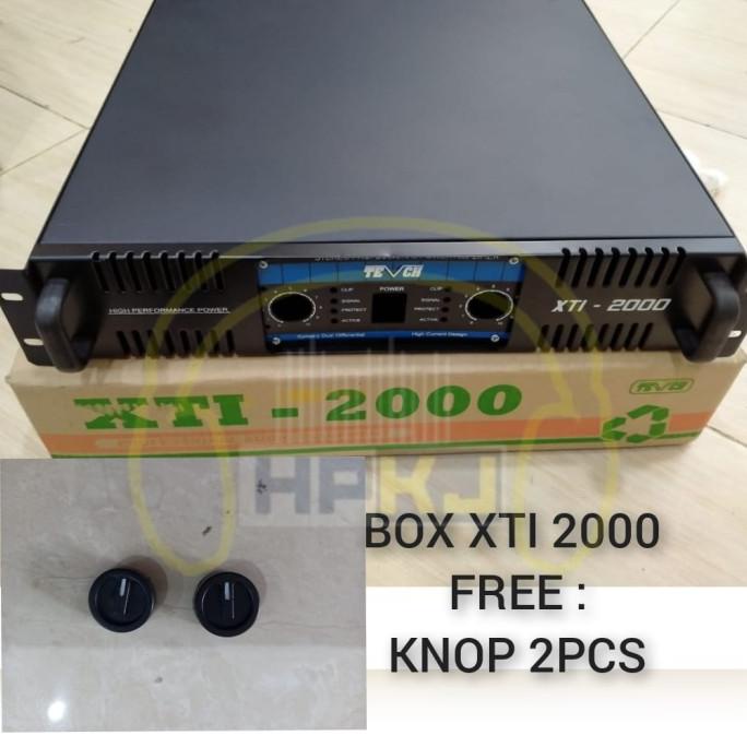 paling diminati] BOX XTI 2000 XTI2000 XTI-2000 2 CH 2 CHANLE BOX AMPLIFIER
