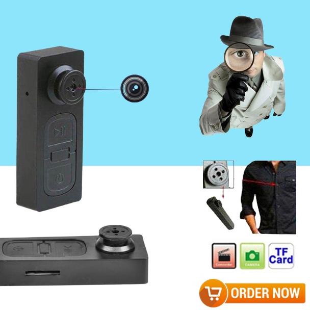 ► KAMERA KANCING BAJU - SPY CAMERA KANCING - HD ⅍