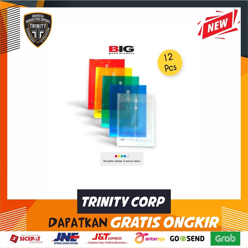 

Map Tali BIG F4 Folio 12 Pcs MF-8112 per pack