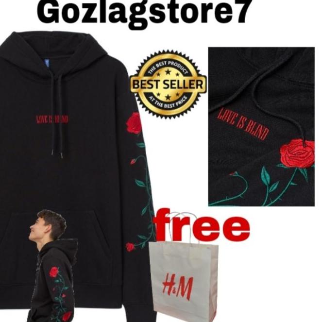 ✰ 1.1(COD)Hoodie h&m love is blind free paperbag h&m ☚