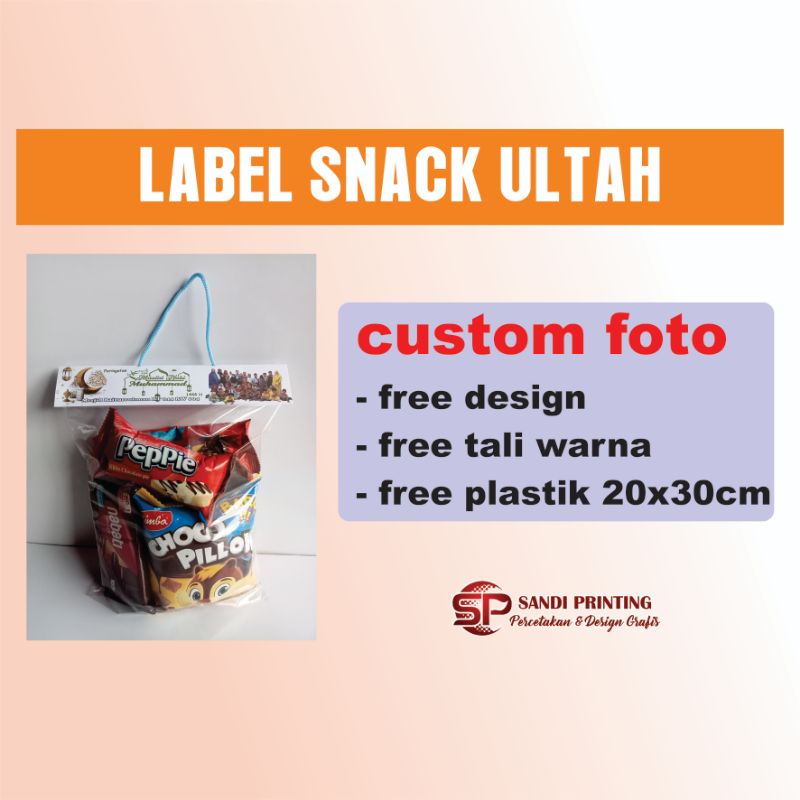 

LABEL SNACK ULANG TAHUN CUSTOM