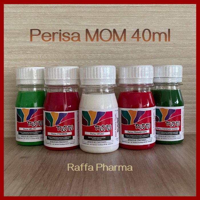

Perisa MOM / Perisa Makanan Minuman / Perisa / Essence MOM 40ML untuk ES / Minuman / KUE dan PUDDING