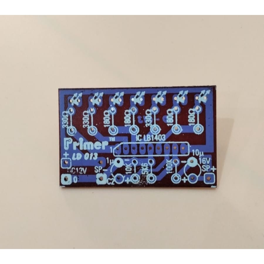 PCB Led VU Display 7 Led (LD 013)