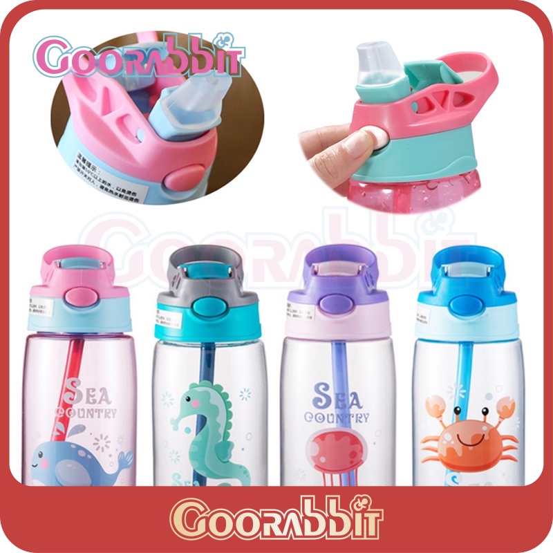 Goorabbit Cangkir Air Anak Duckbill Straw Cup/Anti Bocor